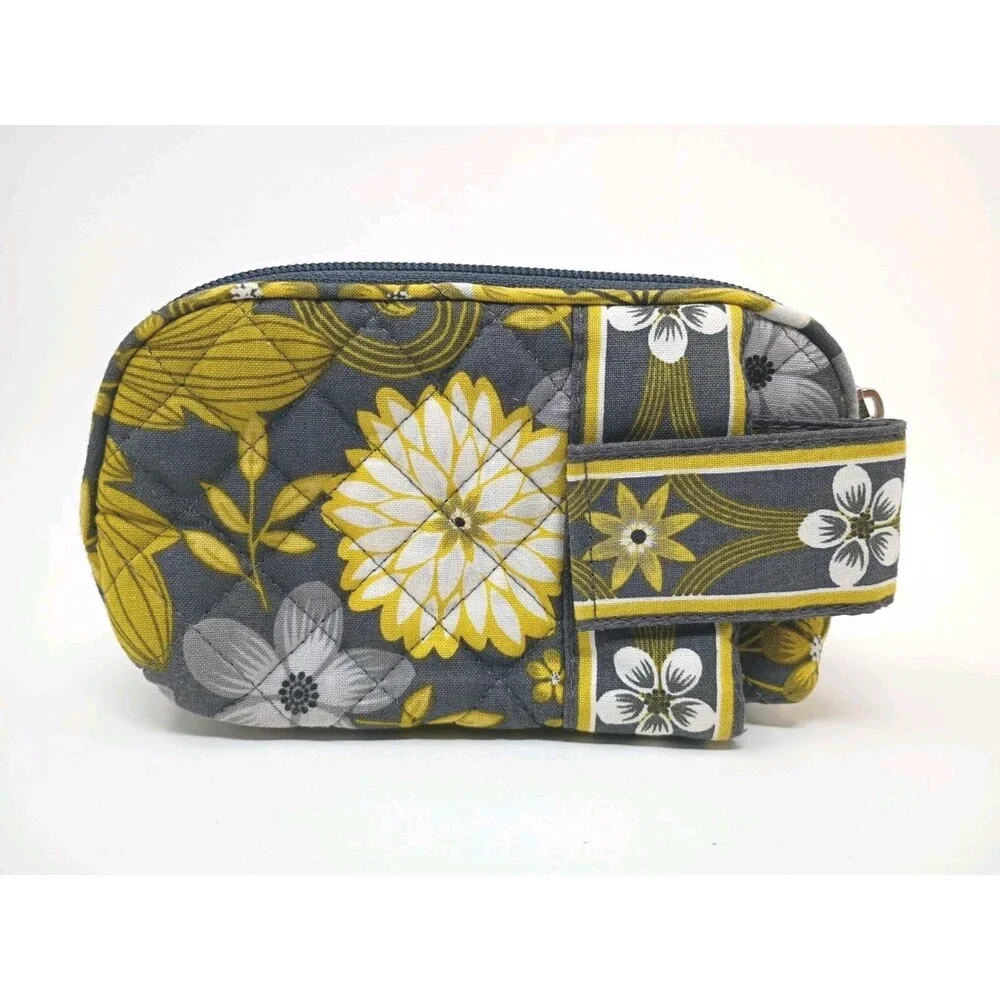 Stephanie Dawn Quilted Zippered Pouch Wristlet